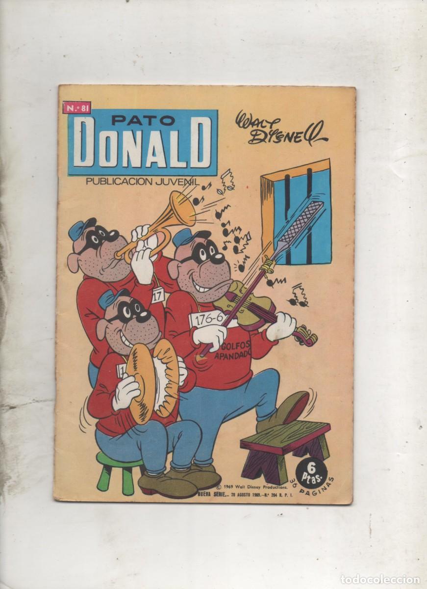 Tebeos: PATO DONALD n&ordm; 81 . e1