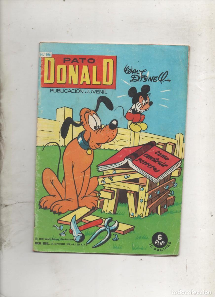 Tebeos: PATO DONALD n&ordm; 106 . e1