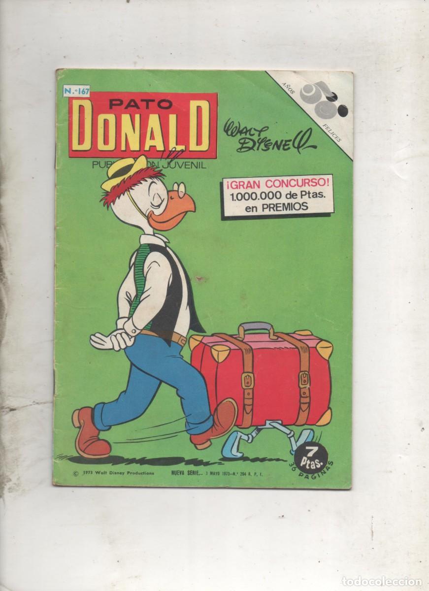 Livros de Banda Desenhada: PATO DONALD n&ordm; 167 . e1