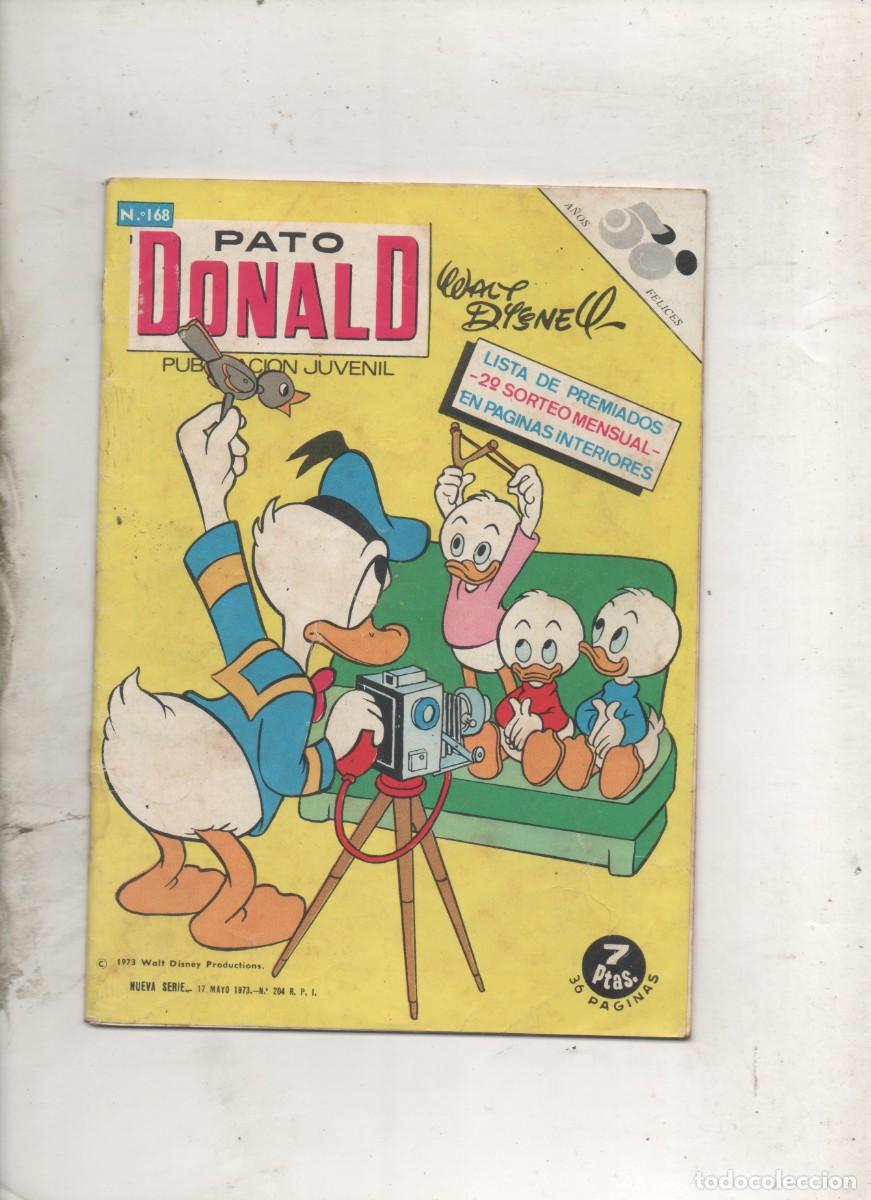 Livros de Banda Desenhada: PATO DONALD n&ordm; 168 . e1
