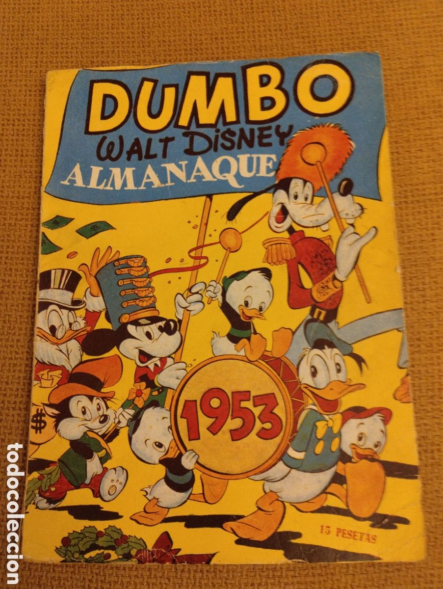 Tebeos: Dumbo Walt Disney Almanaque 1953