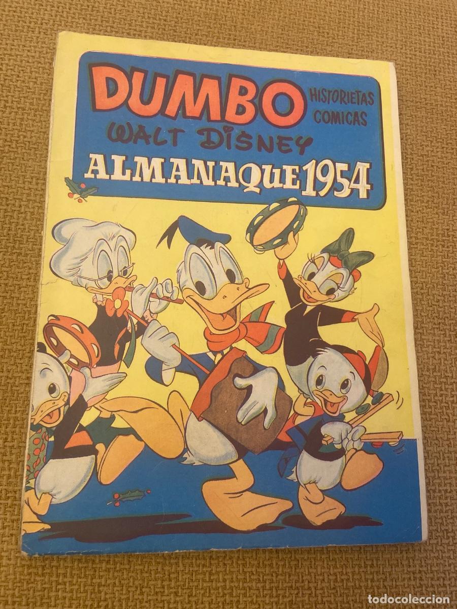 BDs: Dumbo Walt Disney Historietas C&oacute;micas ALMANAQUE 1954