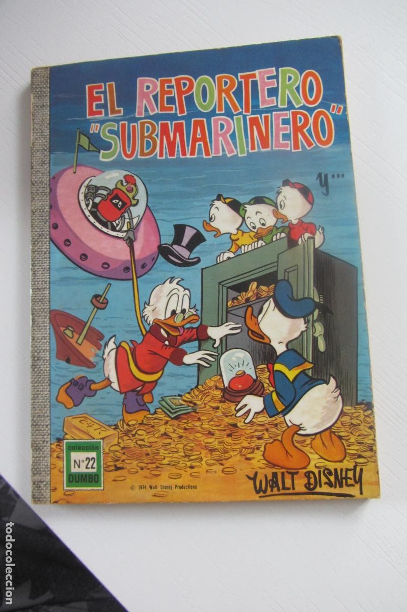 Tebeos: COLECCION DUMBO N&ordm; 22 EL REPORTERO SUBMARINO Y... ERSA. DISNEY. arx171