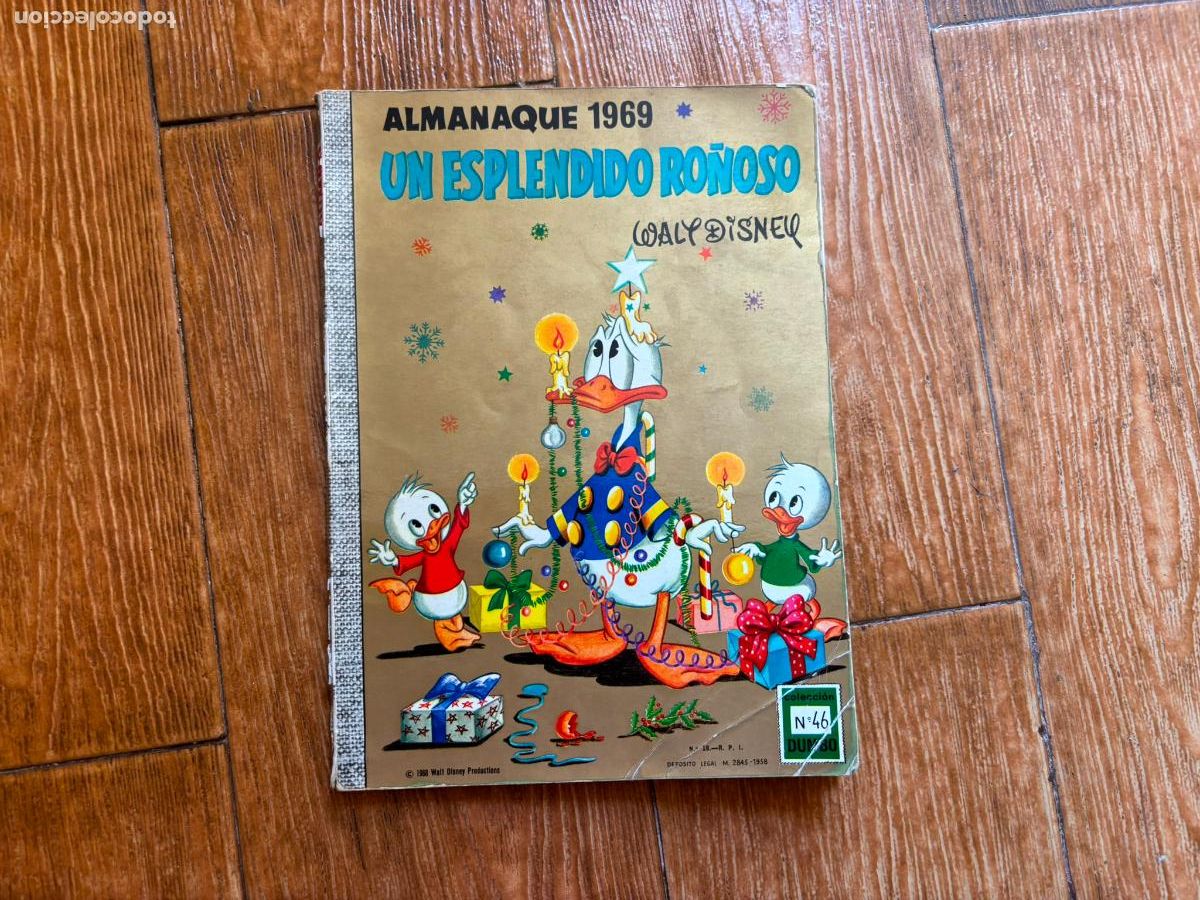 Tebeos: DUMBO N&ordm; 46 ALMANAQUE 1969 EDITORIAL ERSA