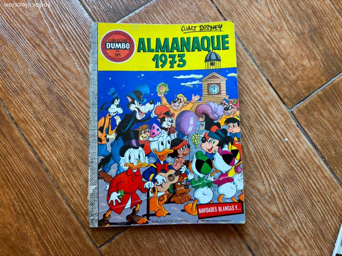 Tebeos: DUMBO N&ordm; 95 ALMANAQUE 1973 EDITORIAL ERSA