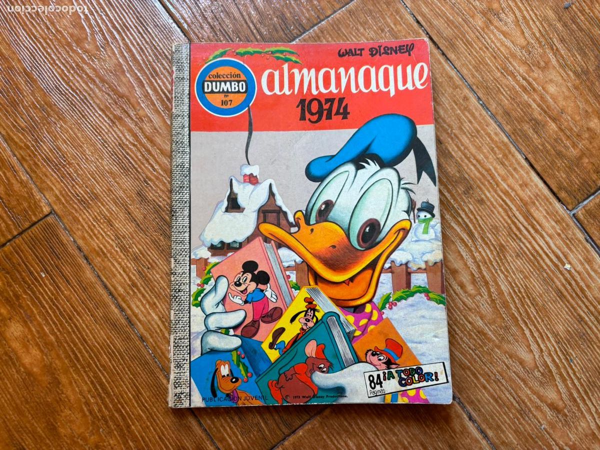 Tebeos: DUMBO N&ordm; 107 ALMANAQUE 1974 EDITORIAL ERSA