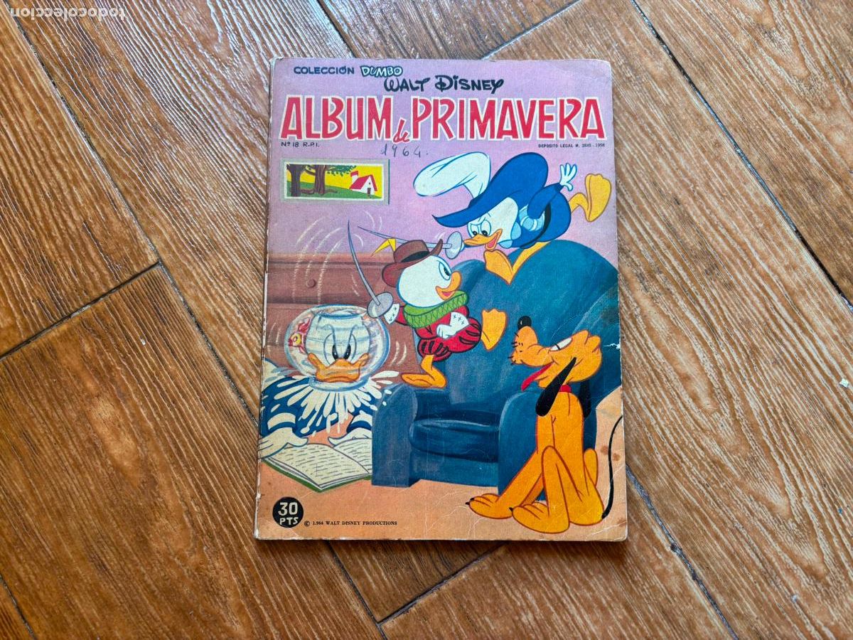 Tebeos: DUMBO ALBUM DE PRIMAVERA 1964 WALT DISNEY ERSA