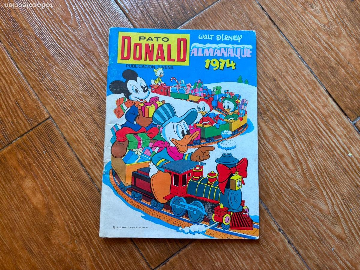 Tebeos: PATO DONALD ALMANAQUE 1974 WALT DISNEY ERSA