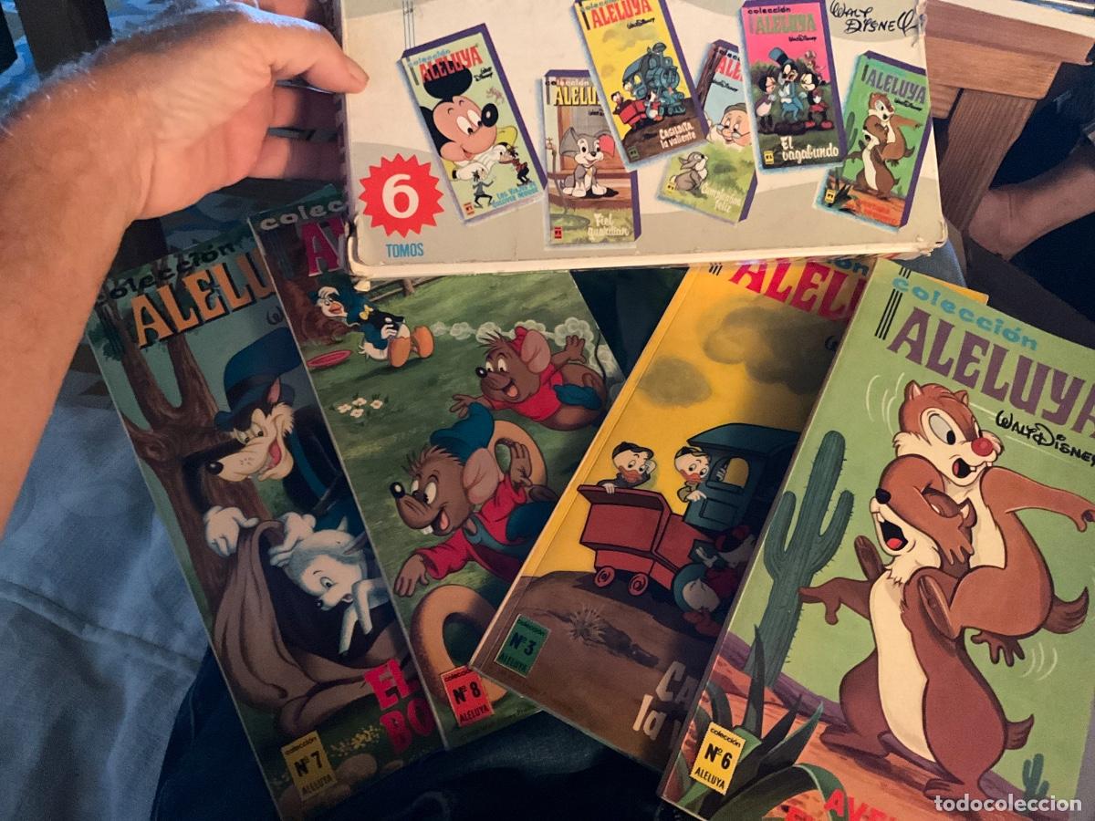 Tebeos: COLECCI&Oacute;N ALELUYA N&ordm;S 3, 6 Y 7. Y. 8 ERSA 1968. WALT DISNEY. R&Uacute;STICA.y estuche