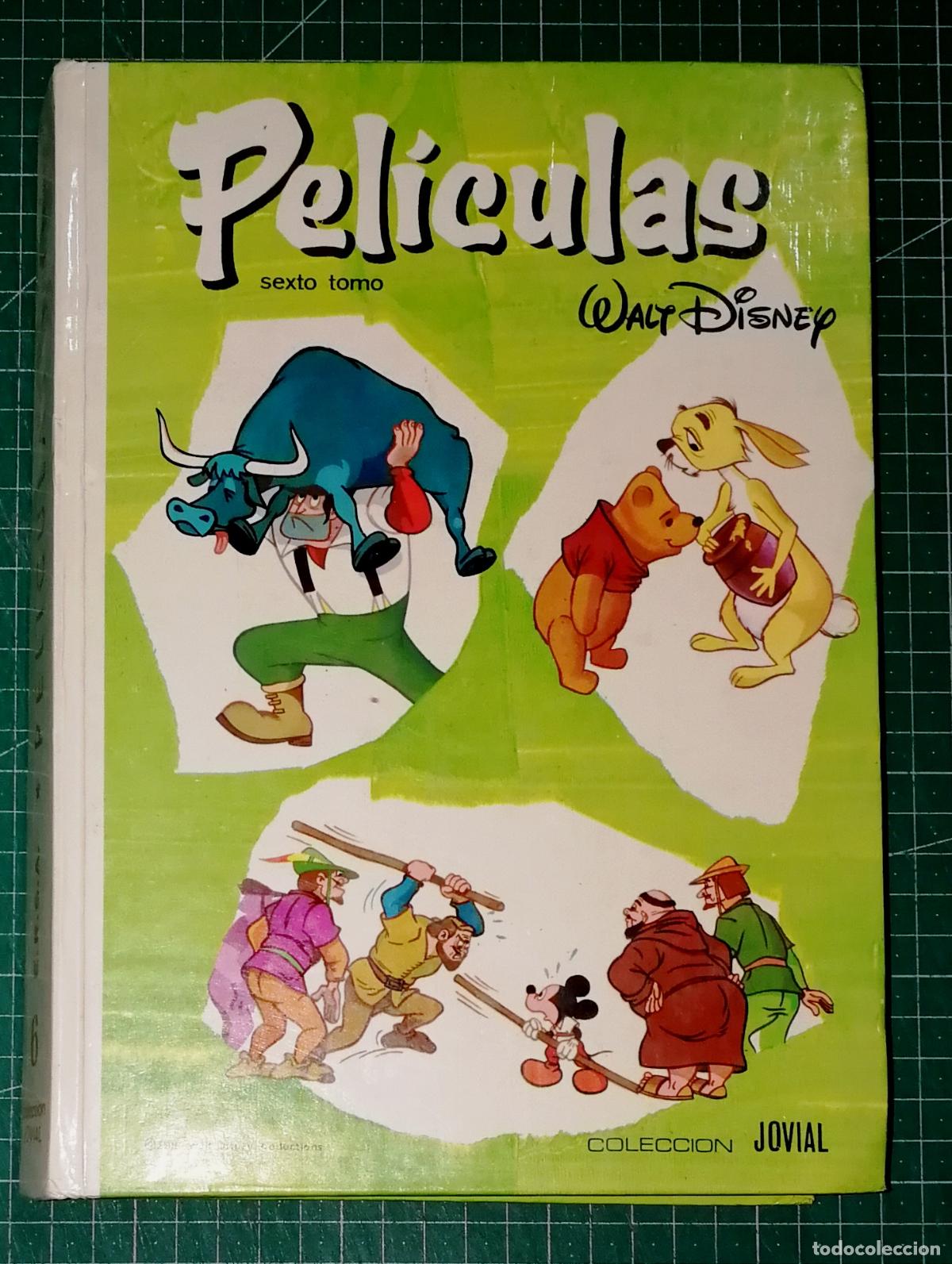 Tebeos: PEL&Iacute;CULAS. SEXTO TOMO 6 (Jovial) / Walt Disney. - Ediciones Recreativas, S.A., E.R.S.A., 1980