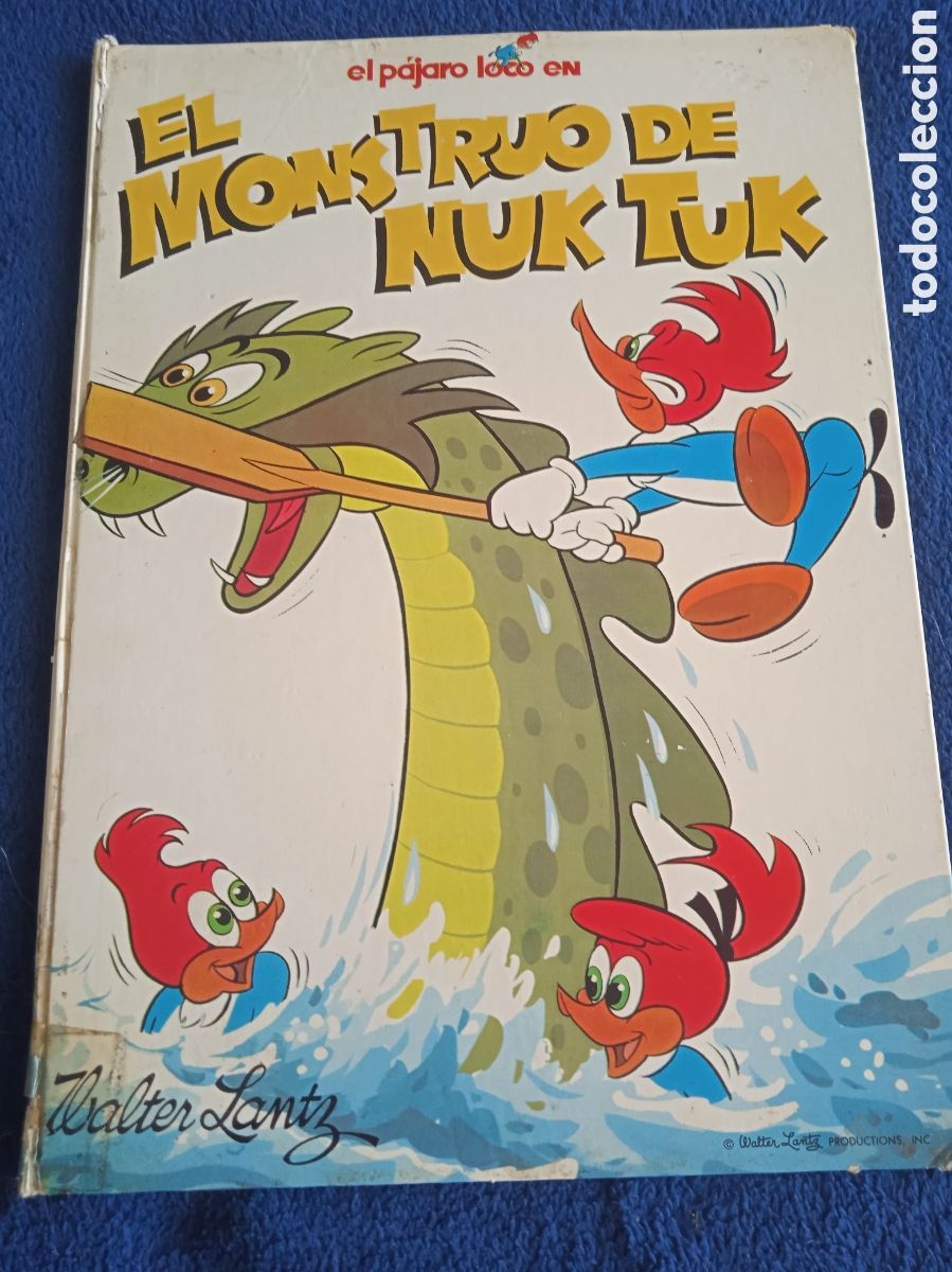Tebeos: P&aacute;jaro Loco n&ordm;4 - El monstruo de Nuk Tuk -ED. Ediciones Recreativas 1979
