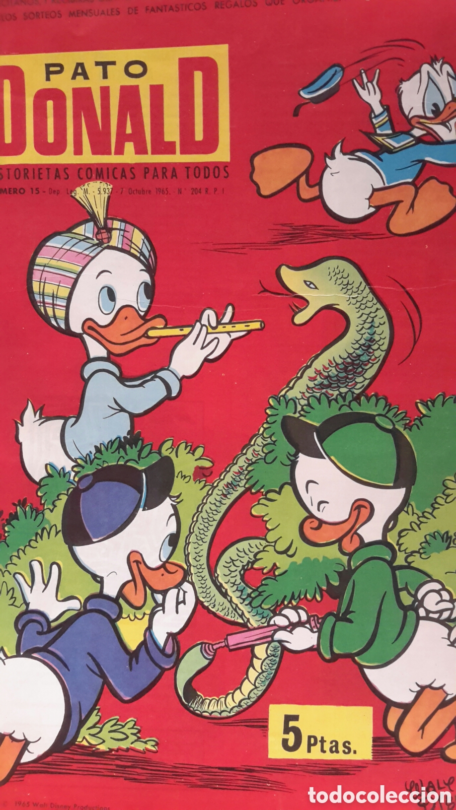 Tebeos: Revista Pato Donald, N&uacute;m. 15