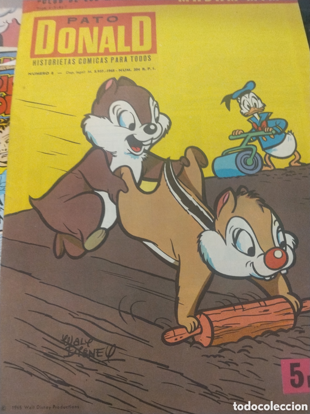 Tebeos: Walt Disney. Pato Donald. N. 8