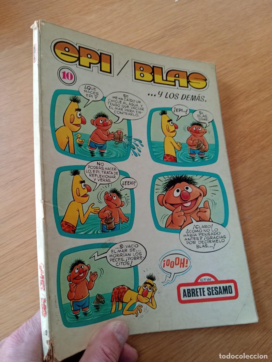 Tebeos: EPI, BLAS&hellip; Y LOS DEM&Aacute;S N.&ordm; 10 (DE 22). R&Uacute;STICA. EDICIONES RECREATIVAS S.A. (ERSA). 1977.