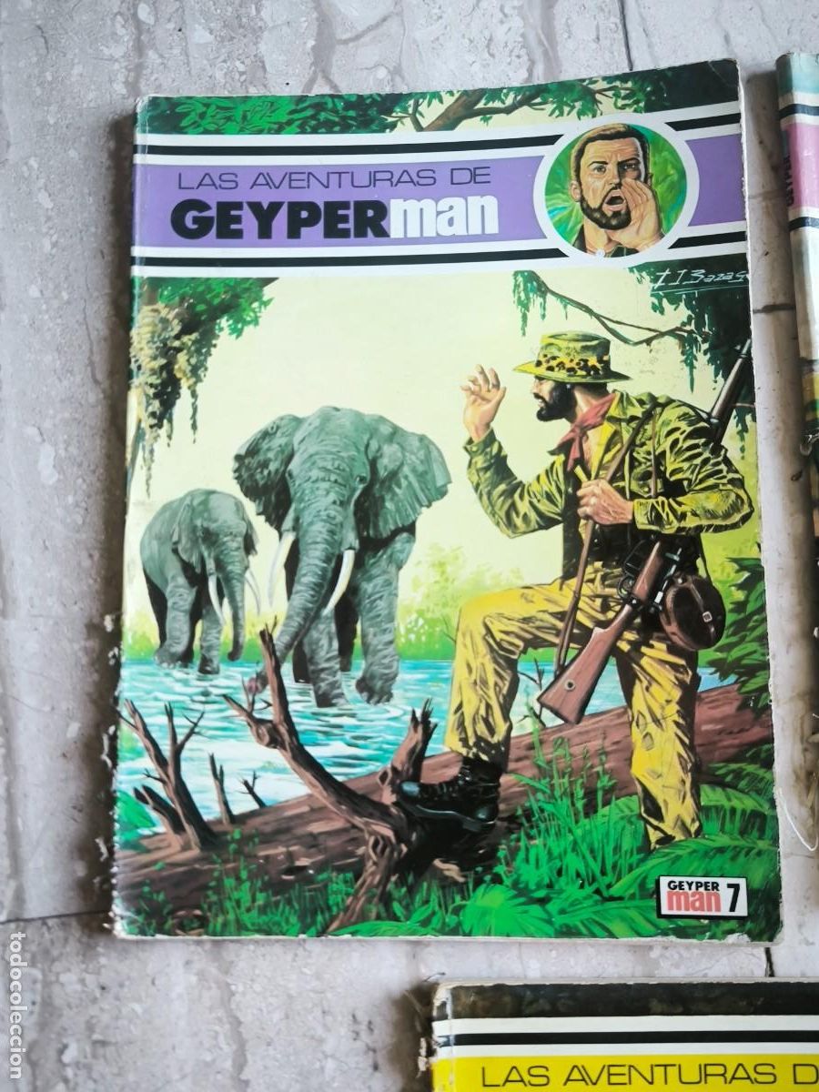 Tebeos: Lote comics Geyper-man - Foto 2