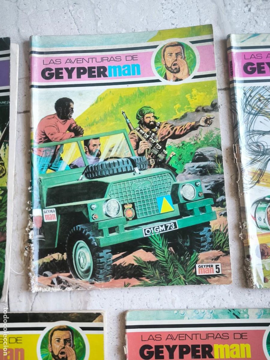 Tebeos: Lote comics Geyper-man - Foto 3