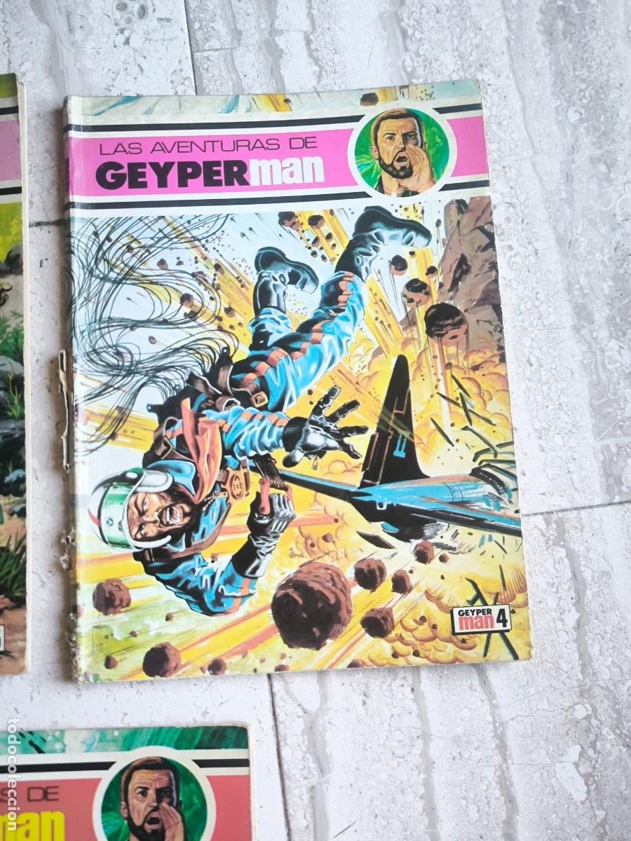 Tebeos: Lote comics Geyper-man - Foto 4