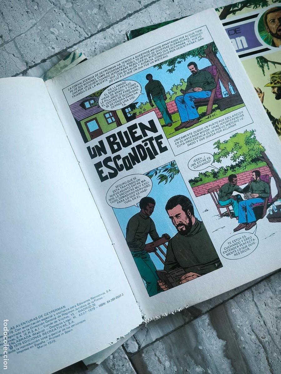 Tebeos: Lote comics Geyper-man - Foto 9
