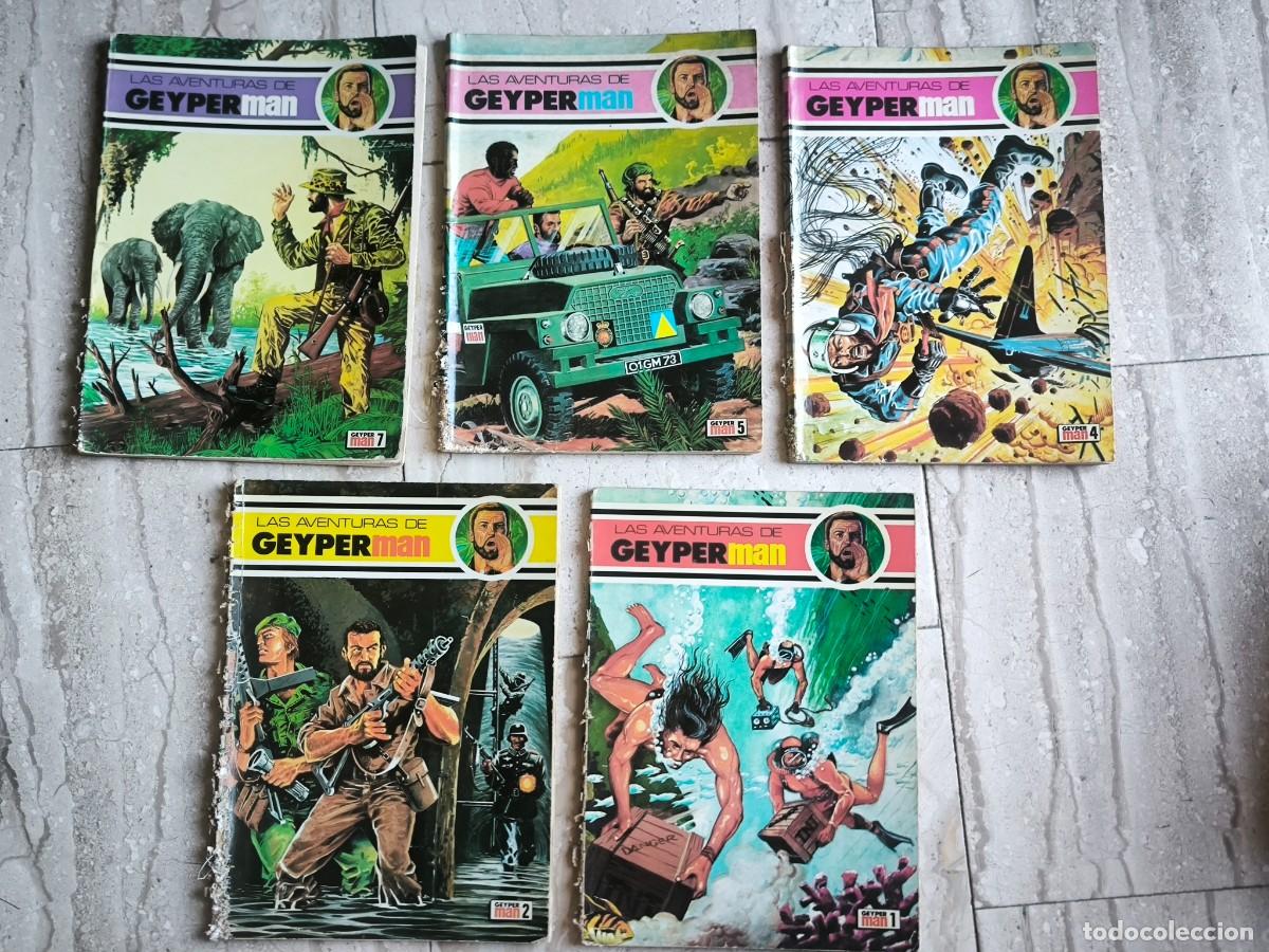 Tebeos: Lote comics Geyper-man