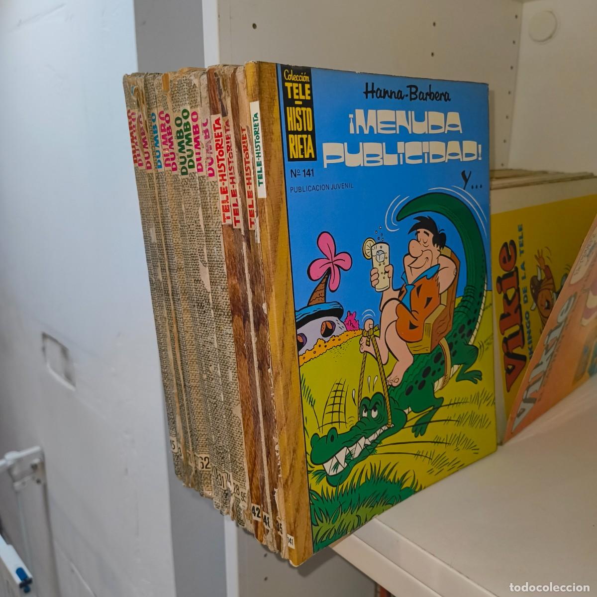 Tebeos: Lote 14 c&oacute;mics Dumbo y Tele-Historieta vintage