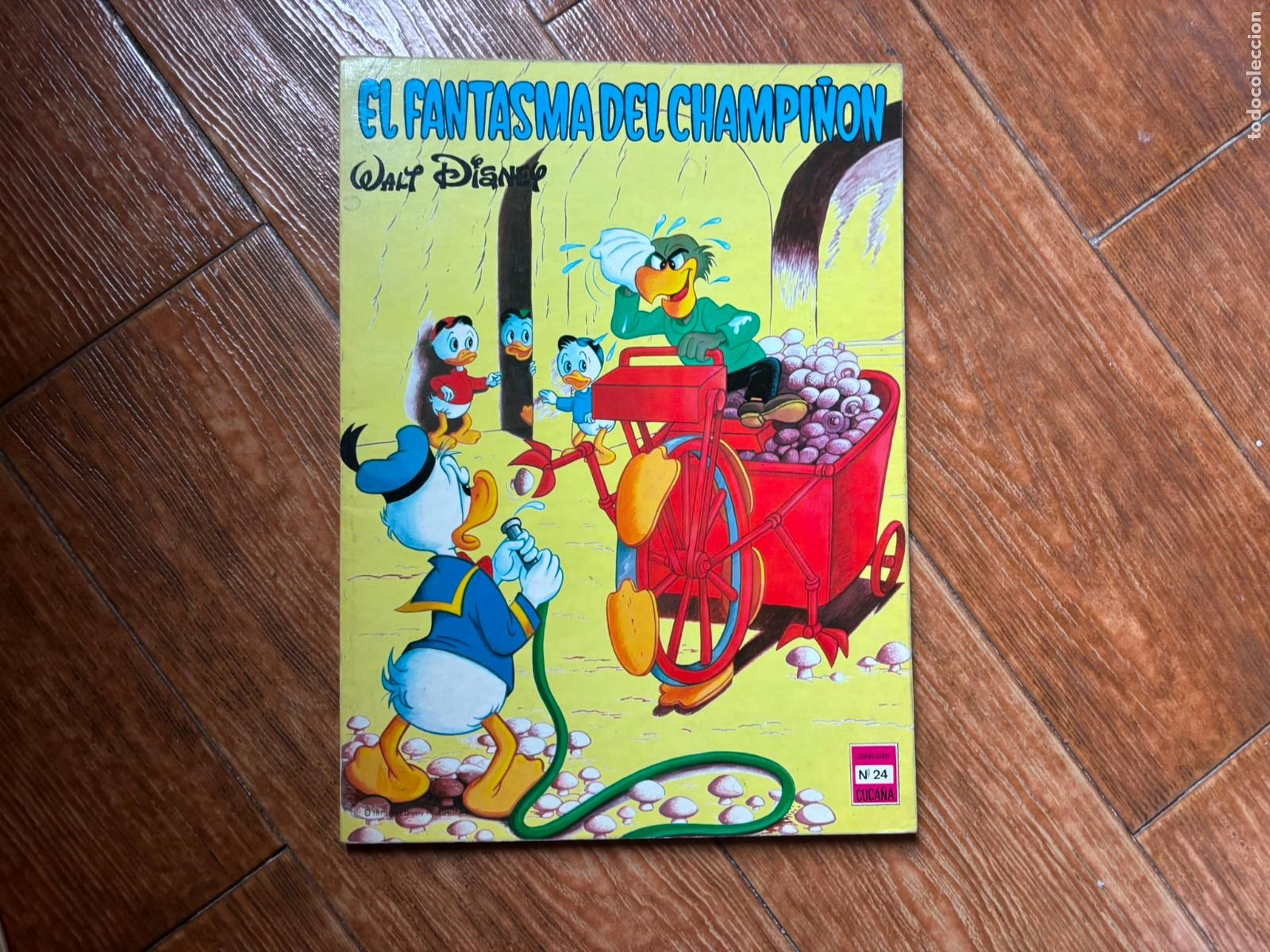 Tebeos: COLECCION CUCA&Ntilde;A N&ordm; 24 EL FANTASMA DEL CHAMPI&Ntilde;ON . WALT DISNEY ERSA