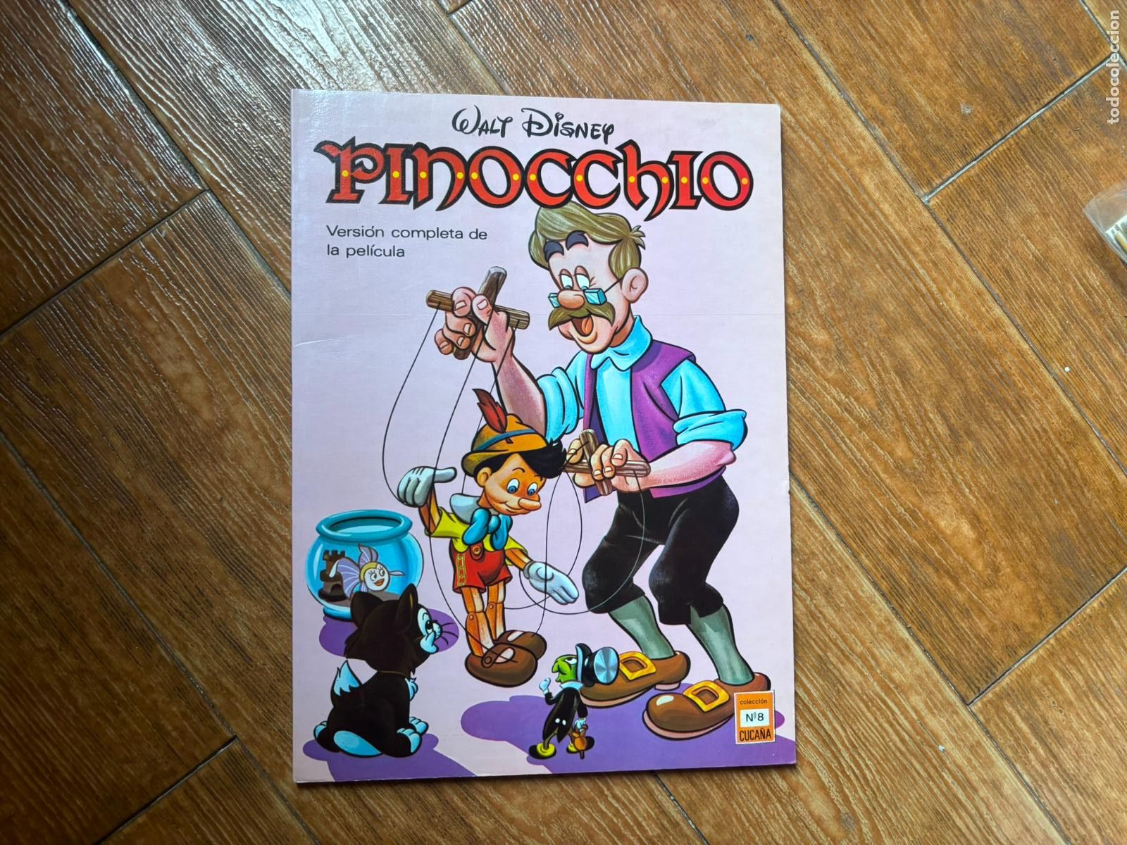 Tebeos: COLECCION CUCA&Ntilde;A N&ordm; 8 PINOCHO PINOCCHIO WALT DISNEY ERSA