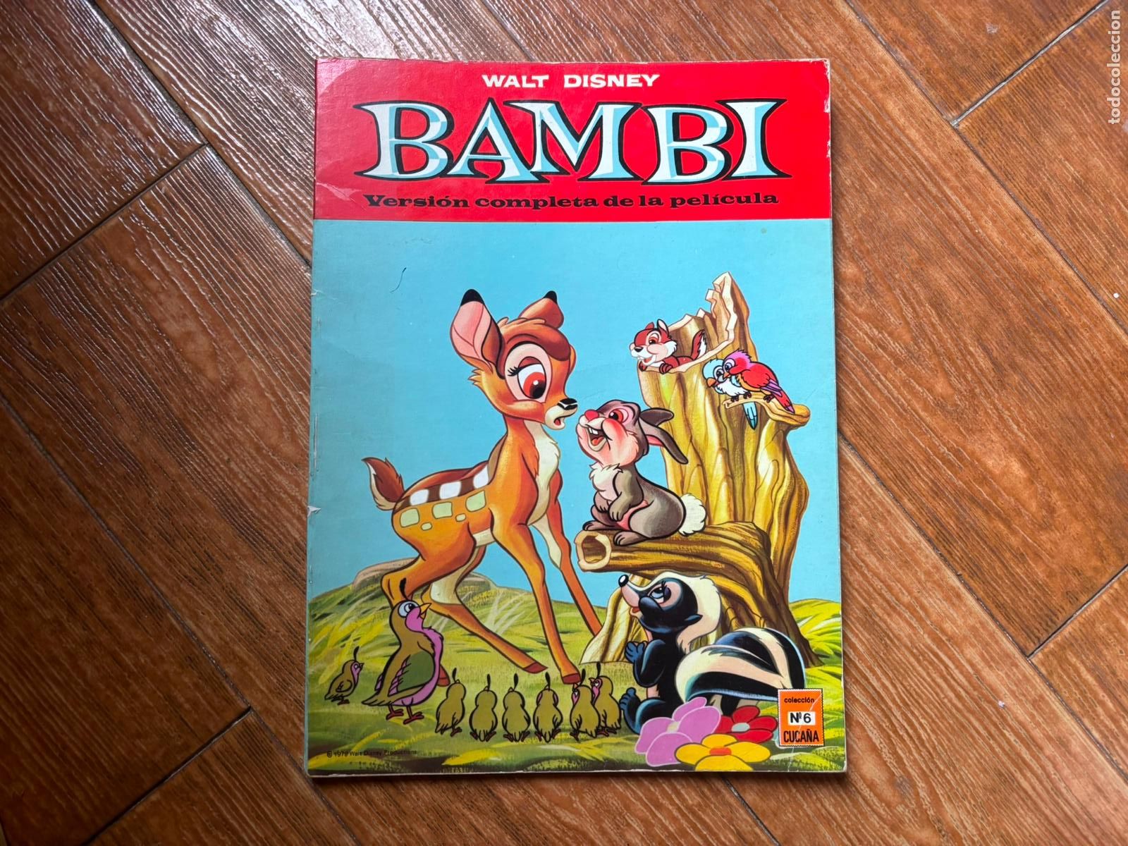 Tebeos: COLECCION CUCA&Ntilde;A N&ordm; 6 BAMBI WALT DISNEY ERSA