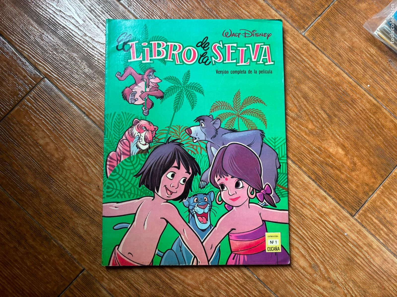 Tebeos: COLECCION CUCA&Ntilde;A N&ordm; 1 EL LIBRO DE LA SELVA WALT DISNEY ERSA