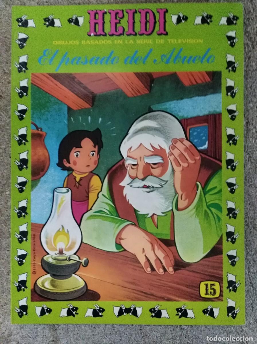 Tebeos: Heidi 15.El pasado del Abuelo.Ersa