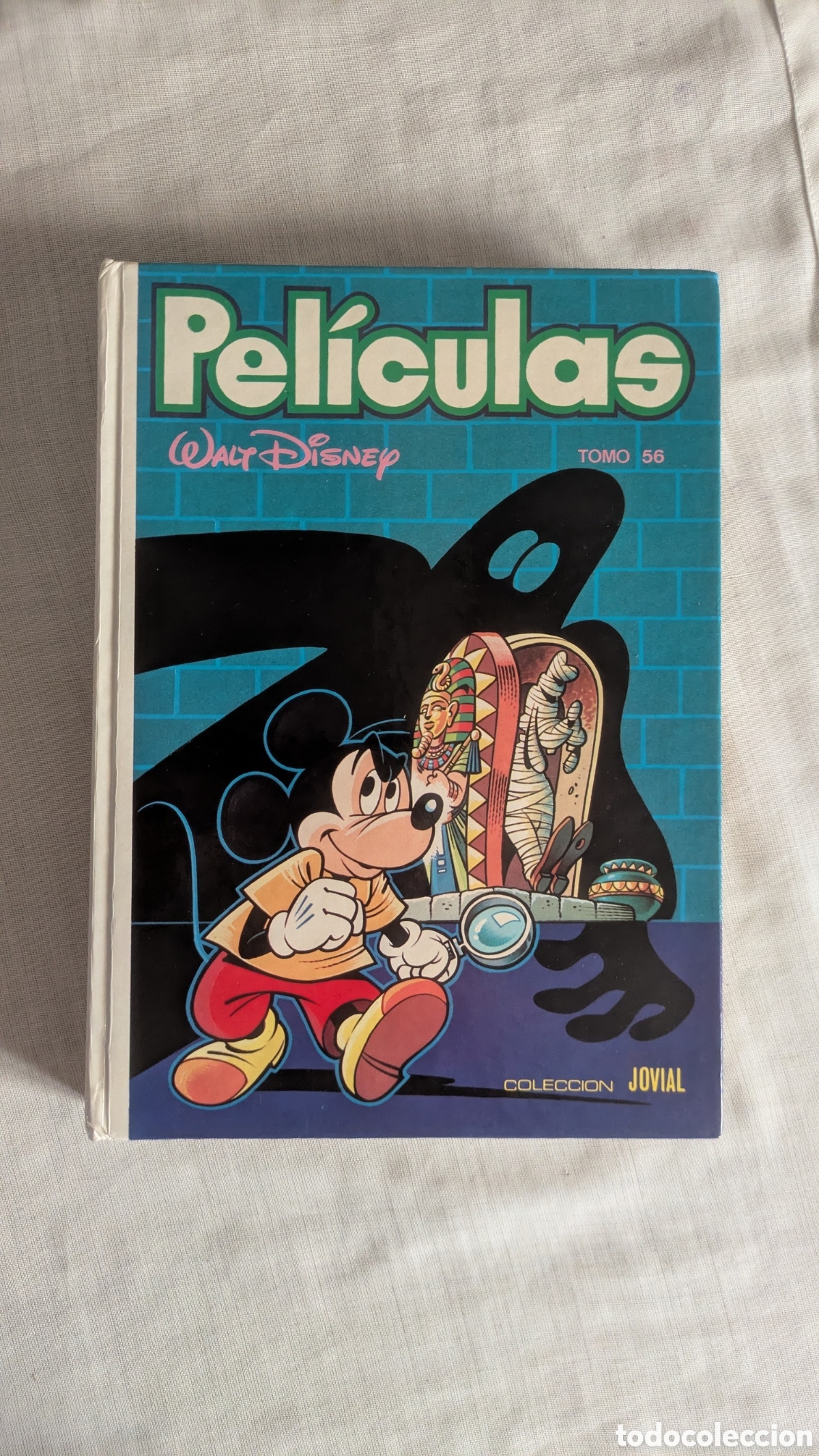 Tebeos: PEL&Iacute;CULAS WALT DISNEY TOMO 56 &ndash; COLECCI&Oacute;N JOVIAL &ndash; ERSA 1982 &ndash; LA FUGA DE BORR&Oacute;N