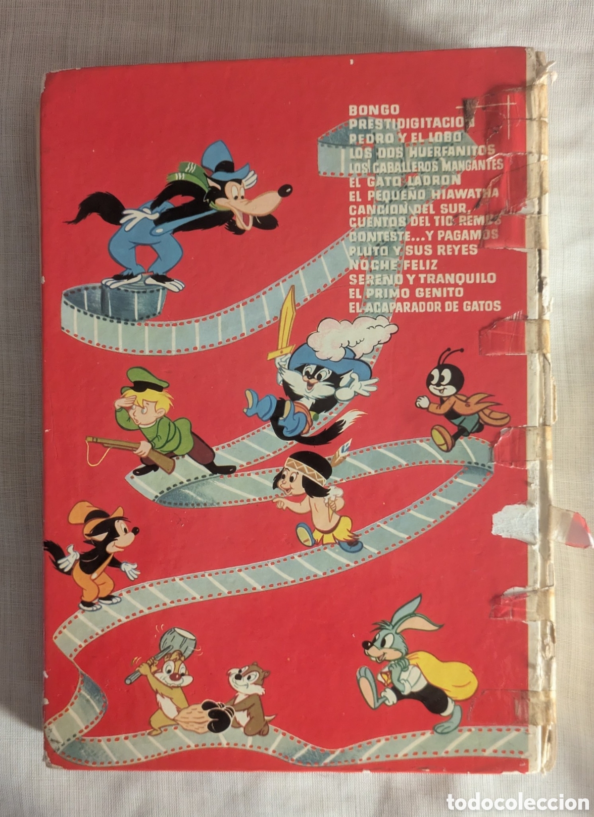 Tebeos: PEL&Iacute;CULAS WALT DISNEY SEGUNDO TOMO II &ndash; COLECCI&Oacute;N JOVIAL ERSA &ndash; BONGO, HIAWATHA, CANCI&Oacute;N DEL SUR
