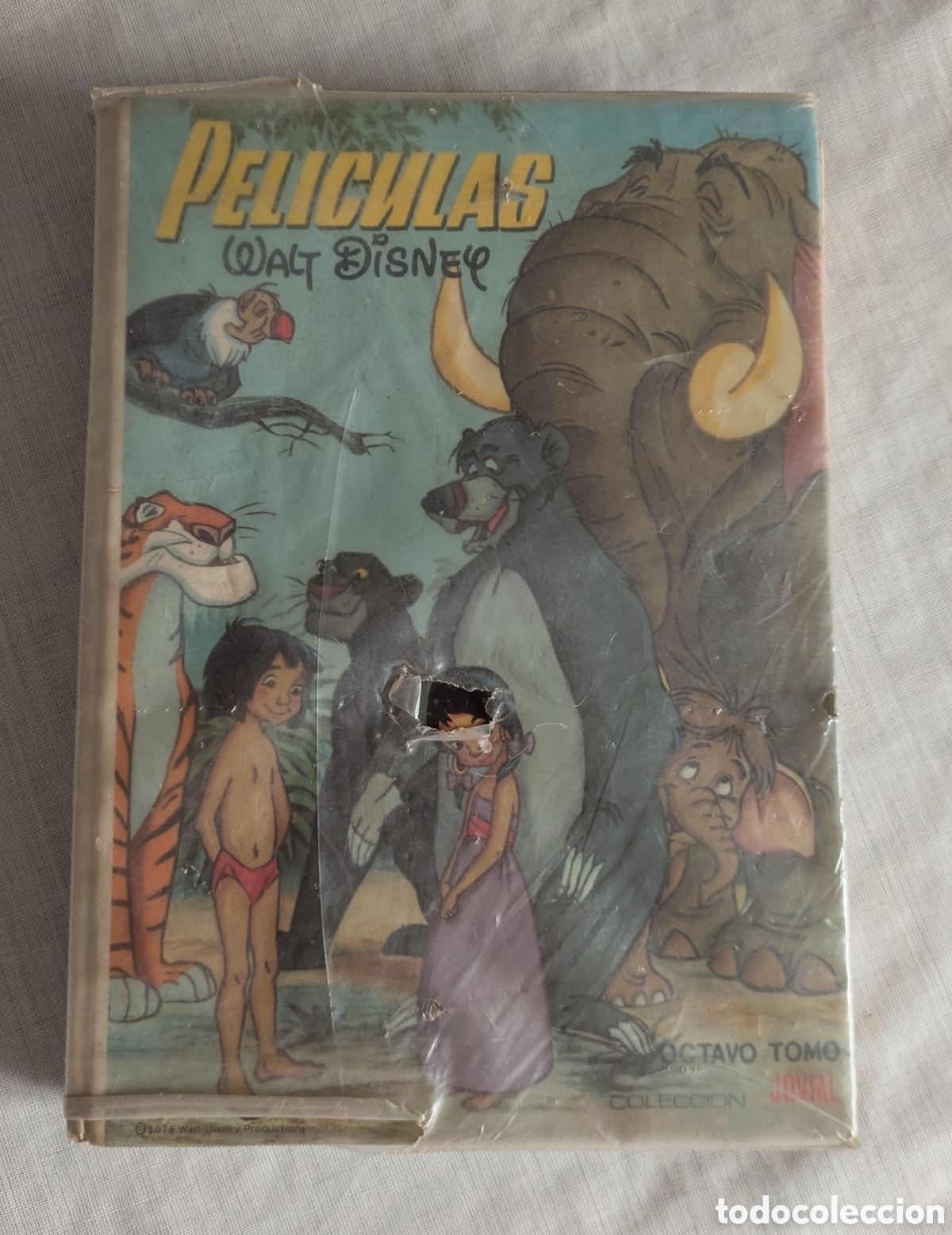 Tebeos: PEL&Iacute;CULAS WALT DISNEY TOMO VIII 8 &ndash; EL LIBRO DE LA SELVA &ndash; COLECCI&Oacute;N JOVIAL ERSA