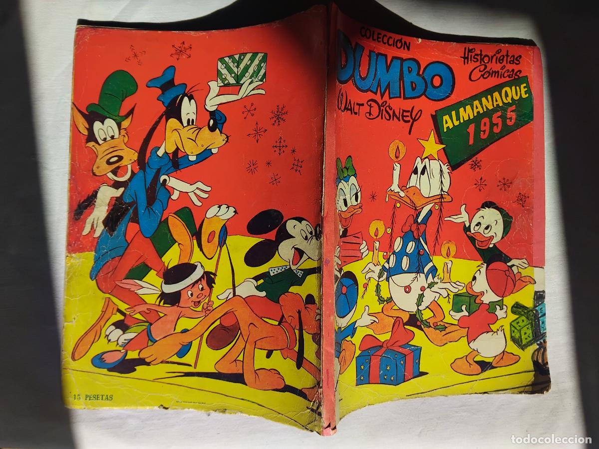 Tebeos: COLECCION DUMBO ALMANAQUE 1955. ERSA. - Foto 1