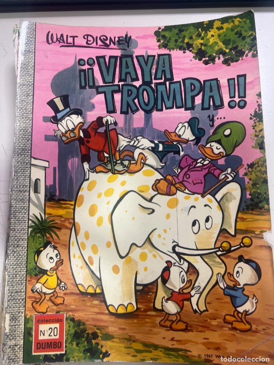 Tebeos: &iexcl;&iexcl; VAYA TROMPA !! WALT DISNEY. N&deg; 20. COLECCI&Oacute;N DUMBO. ED: ERSA. 1967.
