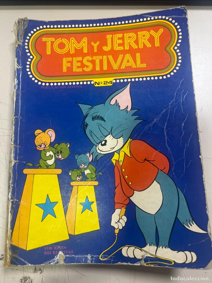 Tebeos: TOM Y JERRY FESTIVAL. N&deg; 24. EDICIONES ERSA. 1979. PUBLICACI&Oacute;N JUVENIL.