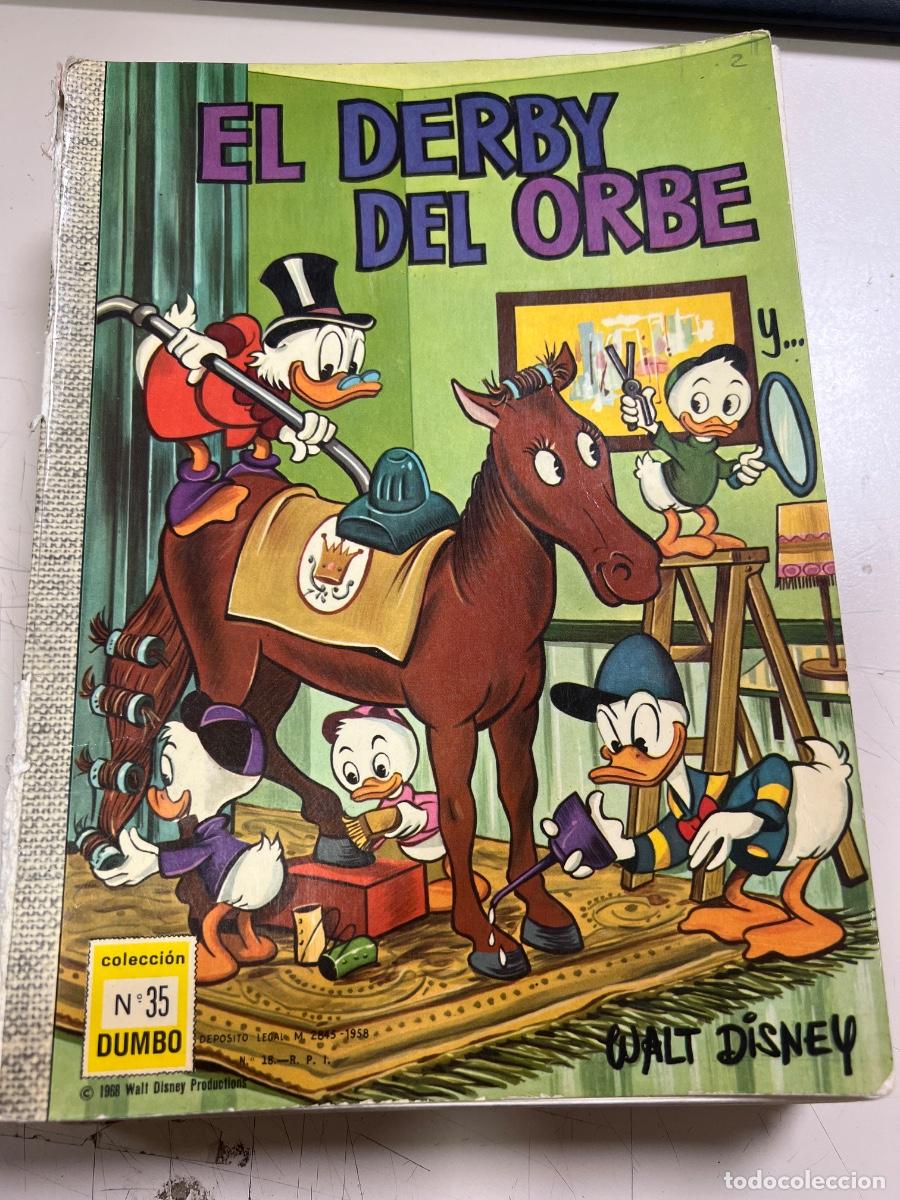 Tebeos: EL DERBY DEL ORBE. N&deg; 35. WALT DISNEY. COLECCION DUMBO. ED: ERSA. 1967.