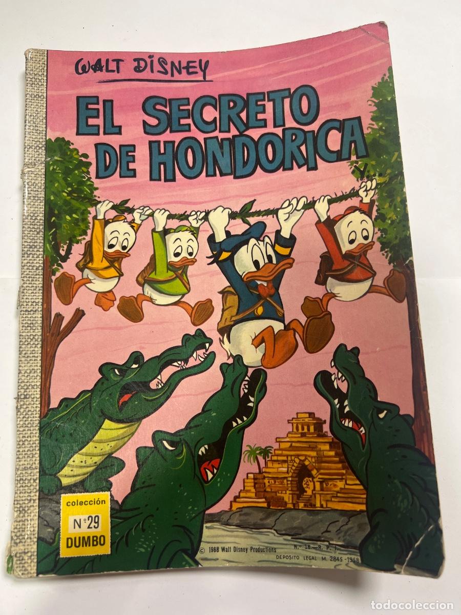 Tebeos: EL SECRETO DE HONDORICA. N&deg; 29. COLECCI&Oacute;N DUMBO. WALT DISNEY. ED: ERSA. 1958