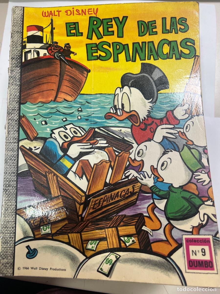 Tebeos: EL REY DE LAS ESPINACAS. N&deg; 9. COLECCI&Oacute;N DUMBO. WALT DISNEY. ED: ERSA. 1958