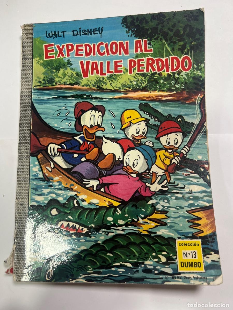 Tebeos: EXPEDICI&Oacute;N AL VALLE PERDIDO. N&deg; 13. COLECCI&Oacute;N DUMBO. WALT DISNEY. ED: ERSA. 1958