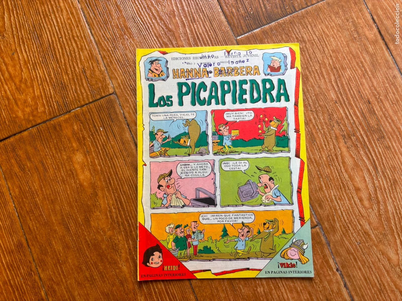Tebeos: LOS PICAPIEDRA N&ordm; 17 EDITORIAL ERSA