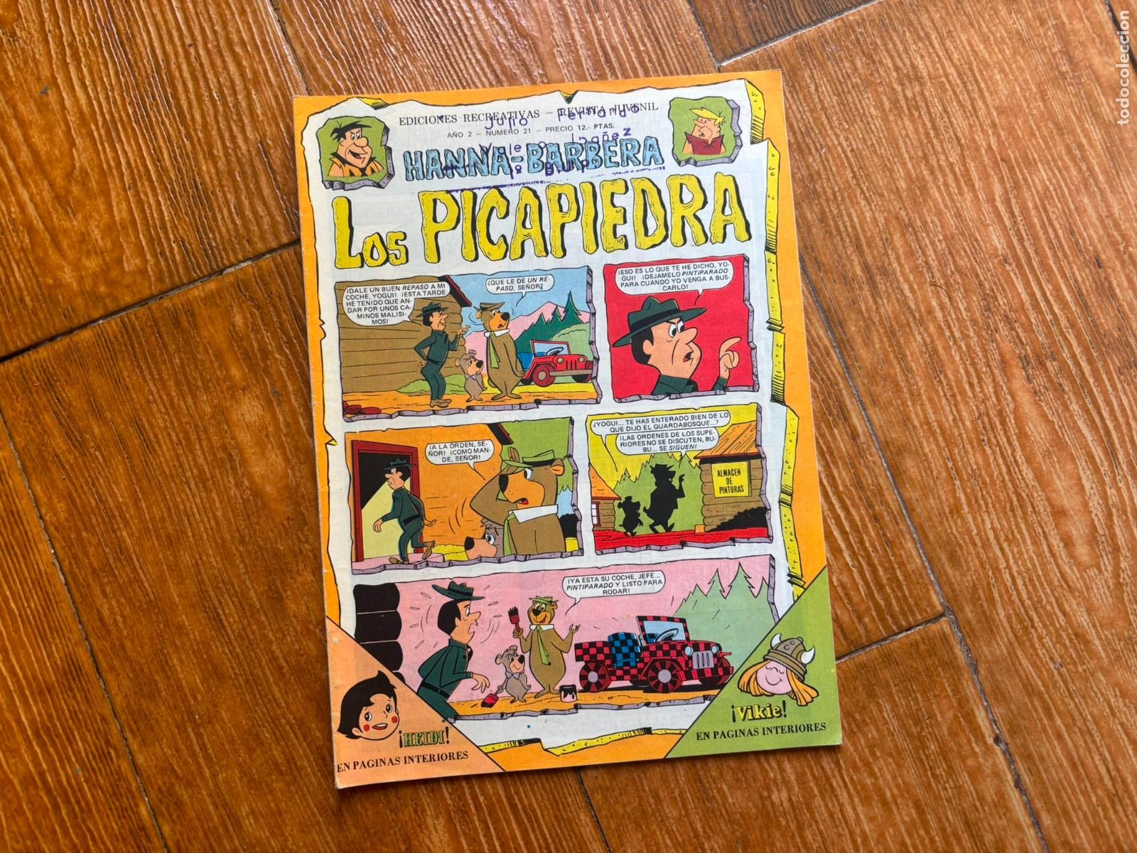 Tebeos: LOS PICAPIEDRA N&ordm; 21 EDITORIAL ERSA - Foto 1