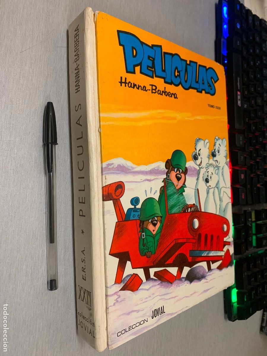 Tebeos: PEL&Iacute;CULAS HANNA-BARBER&Aacute; TOMO XXIII / COLECCI&Oacute;N JOVIAL - ERSA 1973