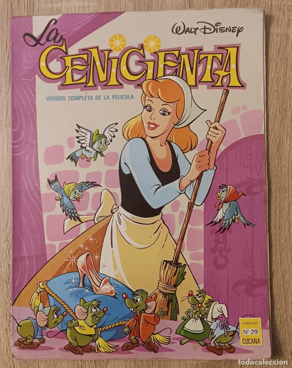 Tebeos: ANTIGUO CUENTO LA CENICIENTA VERSION COMPLETA DE LA PELICULA NUMERO 29 WALT DISNEY CUCA&Ntilde;A ERSA 1983