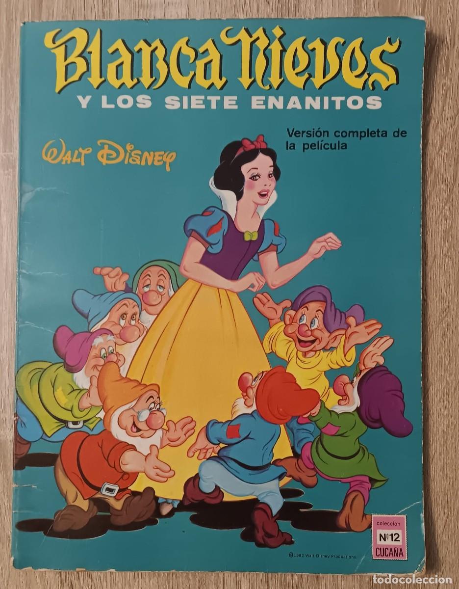 Tebeos: ANTIGUO CUENTO BLANCANIEVES VERSION COMPLETA DE LA PELICULA NUMERO 29 WALT DISNEY CUCA&Ntilde;A ERSA 1983