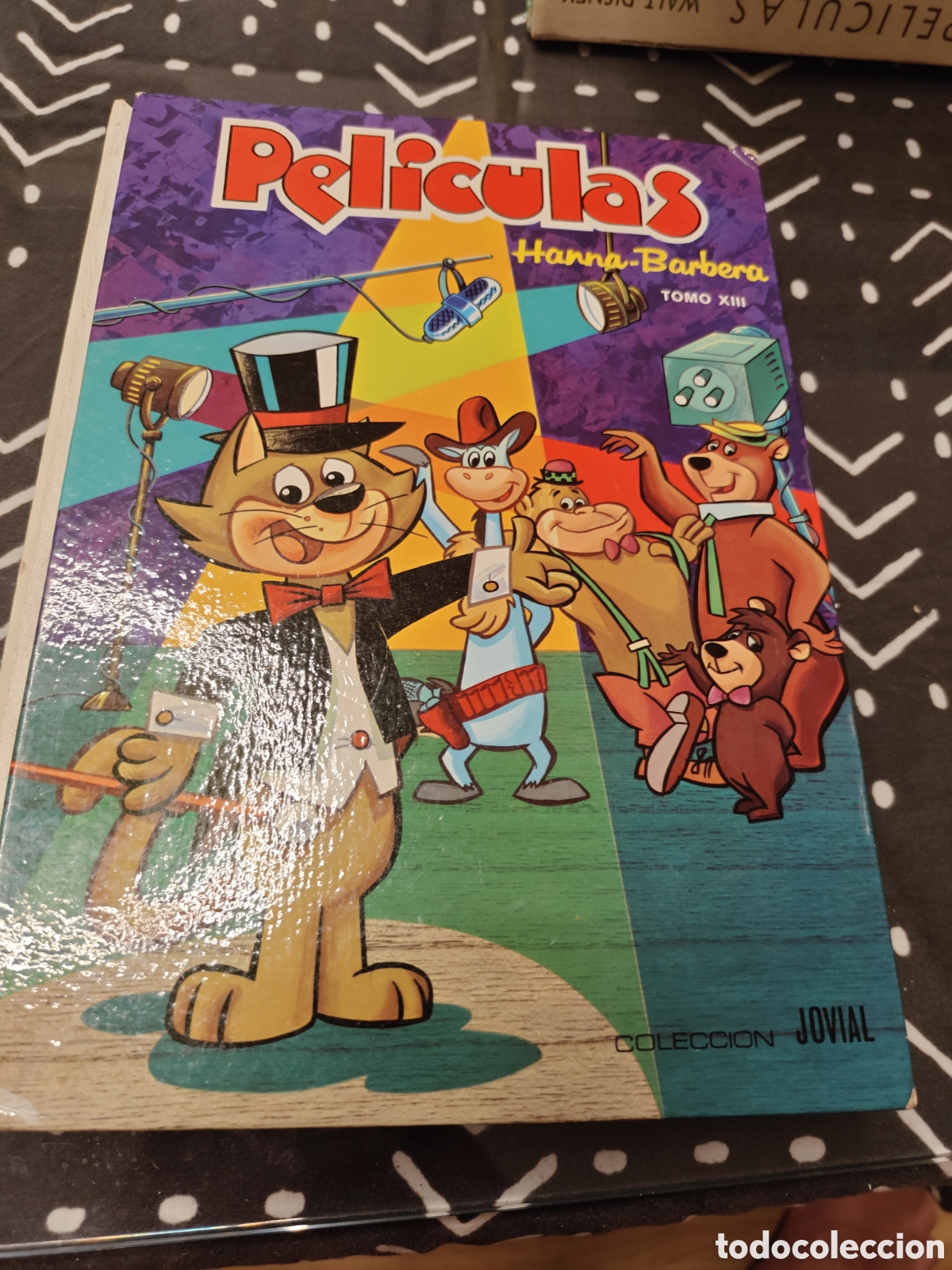 Tebeos: PEL&Iacute;CULAS HANNA-BARBERA TOMO XIII (13) &ndash; COLECCI&Oacute;N JOVIAL &ndash; ERSA 1970 &ndash; YOGI DON GATO MAGUILA