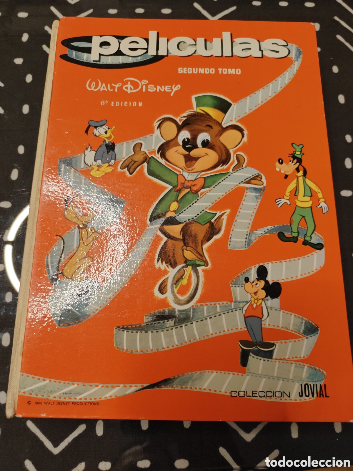 Tebeos: PEL&Iacute;CULAS WALT DISNEY TOMO II (2) &ndash; COLECCI&Oacute;N JOVIAL ERSA 1968 &ndash; BONGO, HIAWATHA, CANCI&Oacute;N DEL SUR