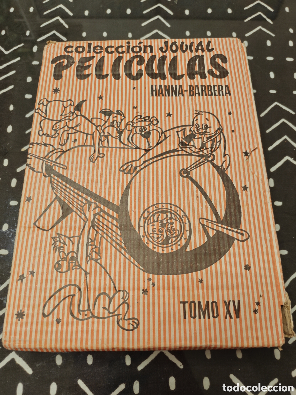 Tebeos: FUNDA ORIGINAL PEL&Iacute;CULAS HANNA-BARBERA TOMO XV (15) &ndash; COLECCI&Oacute;N JOVIAL ERSA 1971 &ndash; SIN LIBRO