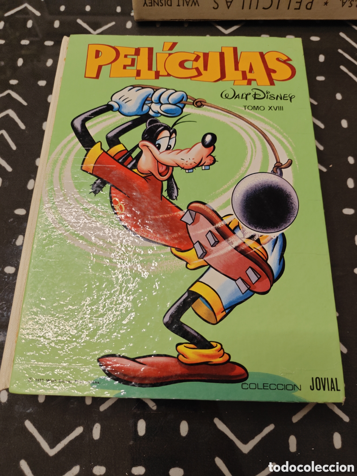 Tebeos: PEL&Iacute;CULAS WALT DISNEY TOMO XVIII (18) &ndash; ERSA 1972 &ndash; LA BRUJA NOVATA &ndash; CON FUNDA ORIGINAL