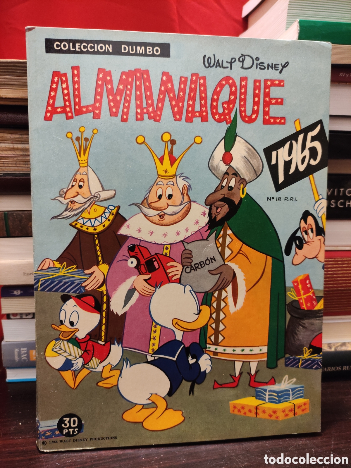 Tebeos: WALT DISNEY - ALMANAQUE 1965 Colecci&oacute;n Dumbo
