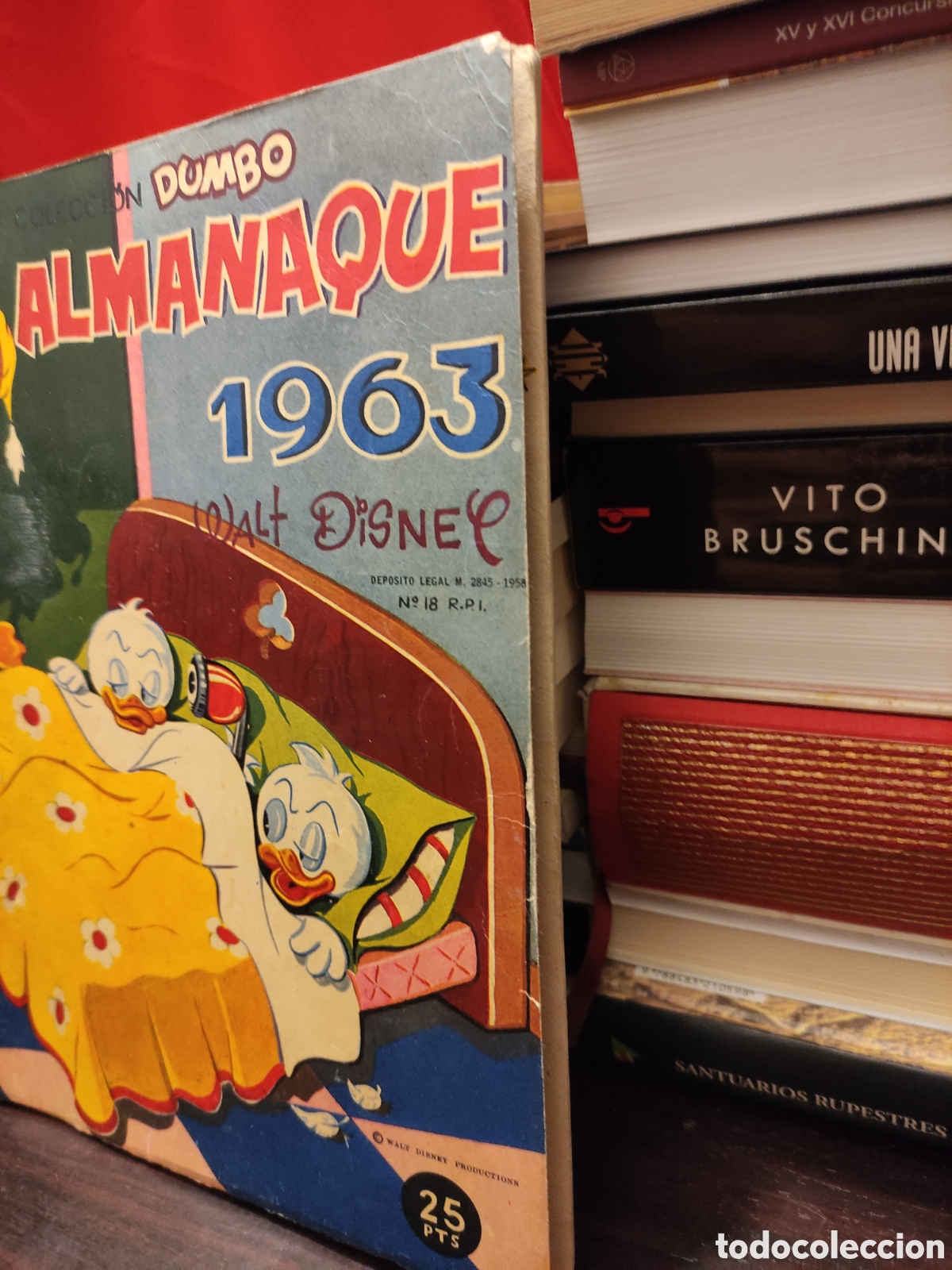Tebeos: WALT DISNEY - ALMANAQUE 1963 - Foto 3